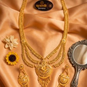 Modern Ethnic Geometric Gold Plated Choker
