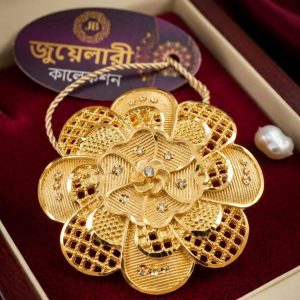 Luxurious Bridal Gold Plated Ring